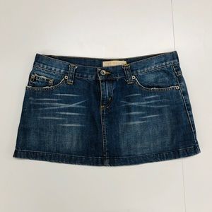 Zara TRF Denim mini skirt (6)